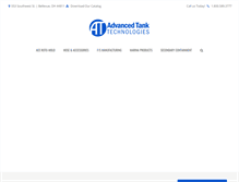 Tablet Screenshot of advancedtanktechnologies.com